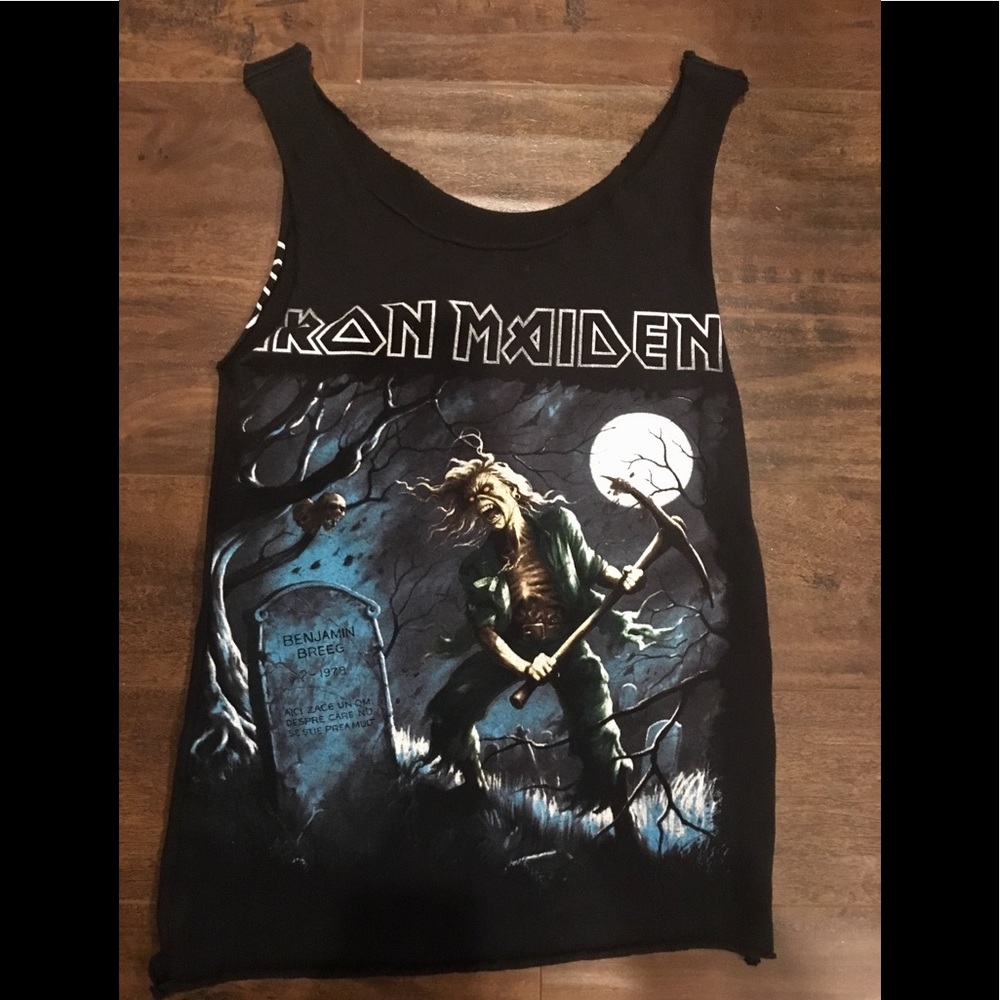 DIY A Matter of Life and Death Iron Maiden Shirt